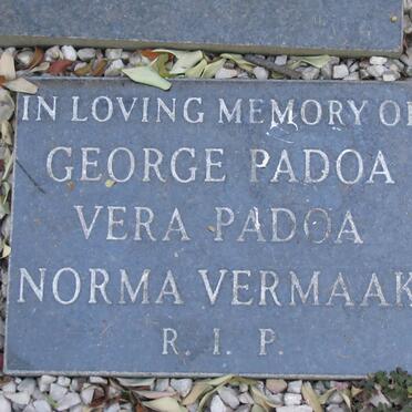 PADOA George :: PADOA Vera :: VERMAAK Norma 