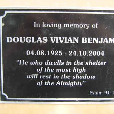 BENJAMIN Douglas Vivian 1925-2004
