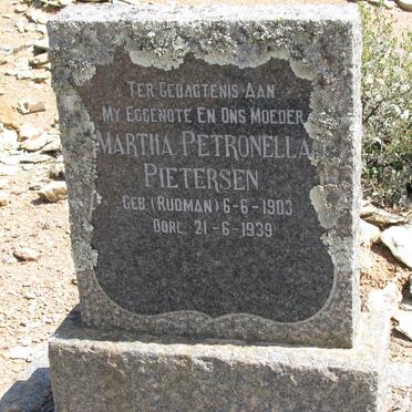 PIETERSEN Martha Petronella 1903-1939