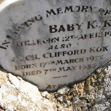 KOK -1931 :: KOK Cecil Clifford 1932-1932