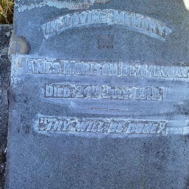 BLAKEWAY James Murison -1919