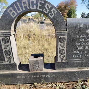 BURGESS Eric Algar 1922-1972