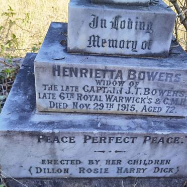 BOWERS Henrietta -1915