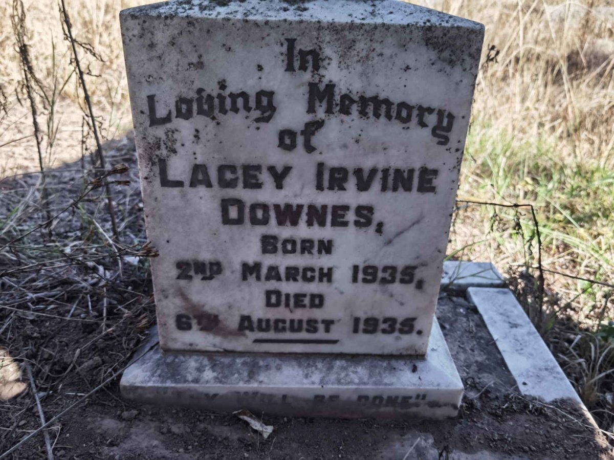 DOWNES Lacey Irvine 1935-1935