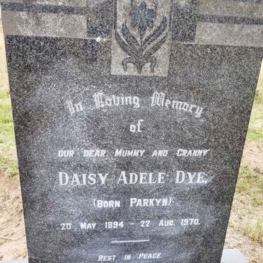 DYE Daisy Adele nee PARKYN 1894-1970