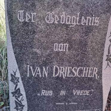 DRIESCHER Ivan