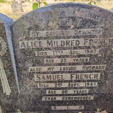 FRENCH Samuel -1947 :: FRENCH Alice Mildred -1947