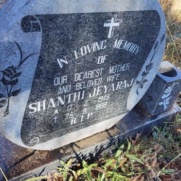 JEYARAJ Shanthi 1949-1988