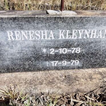 KLEYNHANS Renesha 1978-1979