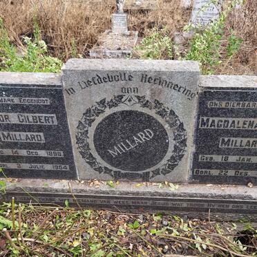 MILLARD Victor Gilbert 1898-1954 :: MILLARD Magdalena Anna 1885-1979