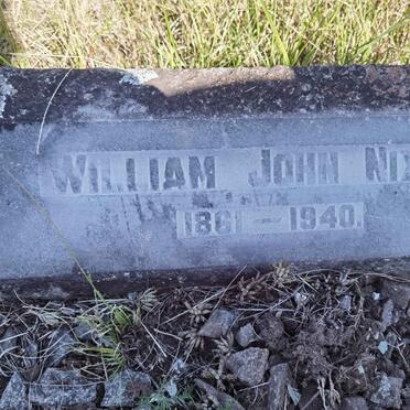 NIXON William John 1861-1940