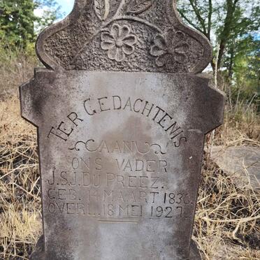 PREEZ J.S.J., du 1836-1927