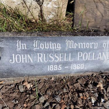 POLLAND John Russell 1895-1960