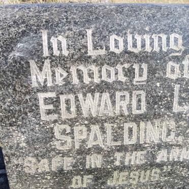 SPALDING Edward L.