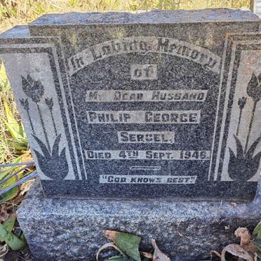 SERGEL Philip George -1946