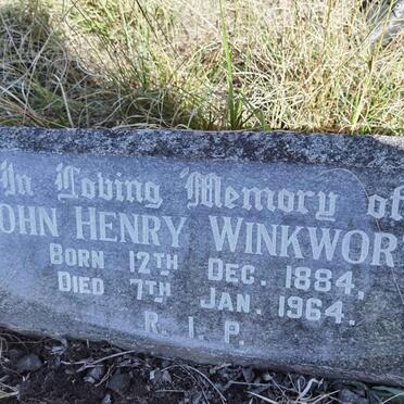 WINKWORTH John Henry 1884-1964