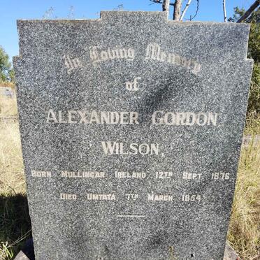 WILSON Alexander Gordon 1876-1954