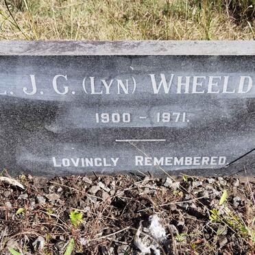 WHEELDON L.J.G. 1900-1971