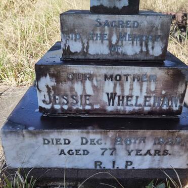 WHELEHAN Jessie -1922
