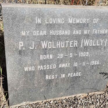 WOLHUTER P.J. 1909-1966