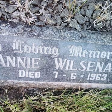 WILSENACH Annie -1963