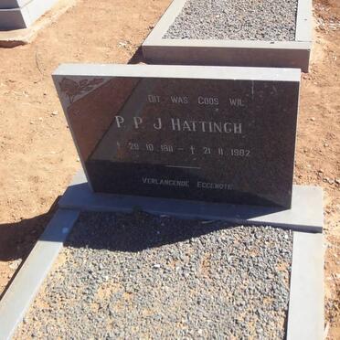 HATTINGH P.P.J. 1911-1982