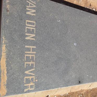 HEEVER Gertruida Margaretha, van den 1891-1977