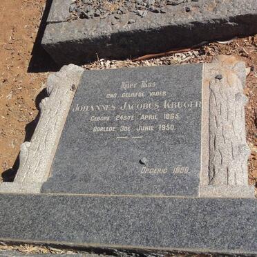 KRUGER Johannes Jacobus 1865-1950