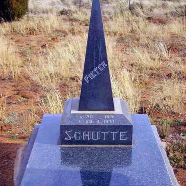 SCHUTTE Pieter 1917-1974