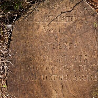 COETZEE Jan Viljoen 1827-1902 &amp; Magdelena G.C. PELSER 1833-1892