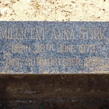 STIRK Millicent Anna 1873-1963