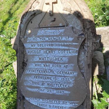 MATTUSHEK August Henry 1835-1887