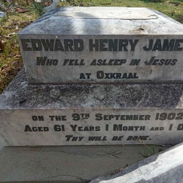 JAMES Edward Henry -1902