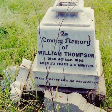 THOMPSON William -1898