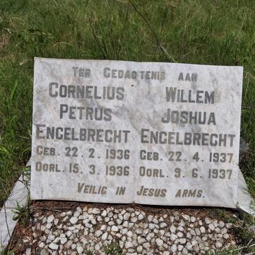 ENGELBRECHT Cornelius Petrus 1936-1936 :: ENGELBRECHT Willem Joshua 1937-1937