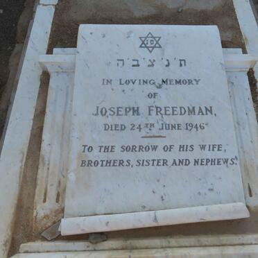FREEDMAN Joseph -1946