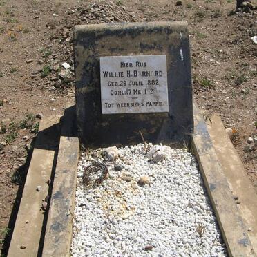 BARNARD Willie H. 1882-1929