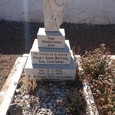 BOTHA Mary Ann nee CHATWIND 1856-1933