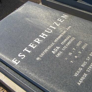 ESTERHUIZEN Ada Thirza nee STEYNBERG 1920-2002