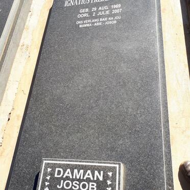 HEERDEN Ignatius Frederik, van 1969-2007 :: DAMAN Josob 1940-2015