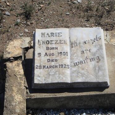 KNOEZEN Marie 1900-1925