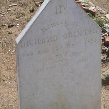 QUINTON Richard -1891
