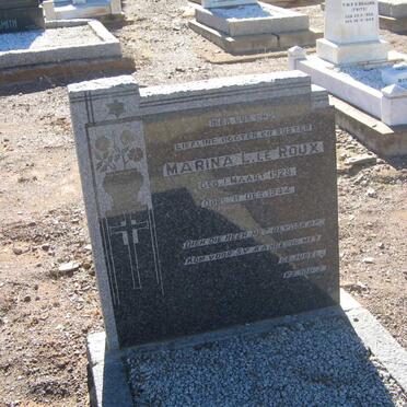 ROUX Marina L., le 1923-1944