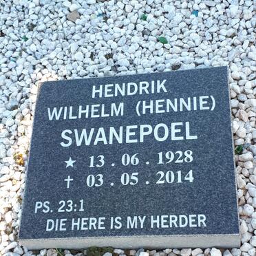 SWANEPOEL Hendrik Wilhelm 1928-2014