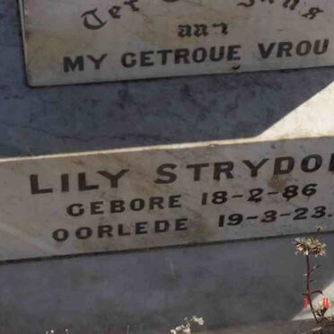 STRYDOM Lily 1886-1923