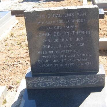 THERON Johan Collin 1920-1968