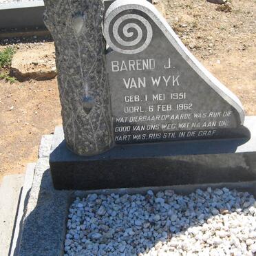 WYK Barend J., van 1951-1962