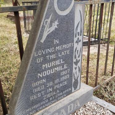 GABADA Muriel Nodumile 1907-1989