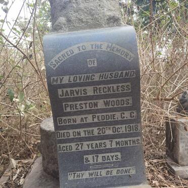 WOODS Jarvis Reckless Preston -1918
