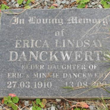 DANCKWERTS Erica Lindsay 1910-2004